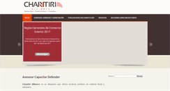 Desktop Screenshot of chantirialliance.com.mx